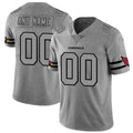 Custom Gray Football Shirt Top