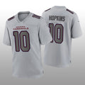 Custom #10 Gray Football Shirt Top