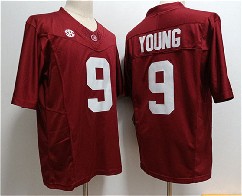 Custom #9 Red 2023 College Shirt Top