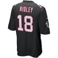 Custom #18 Black ATL Football Shirt Top