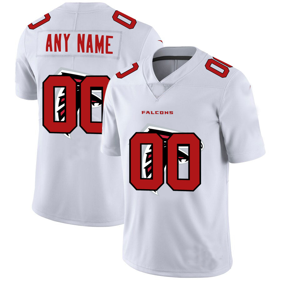Custom White ATL Football Shirt Top