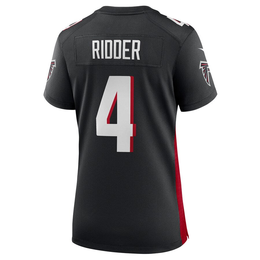 Custom #4 Black ATL Football Shirt Top