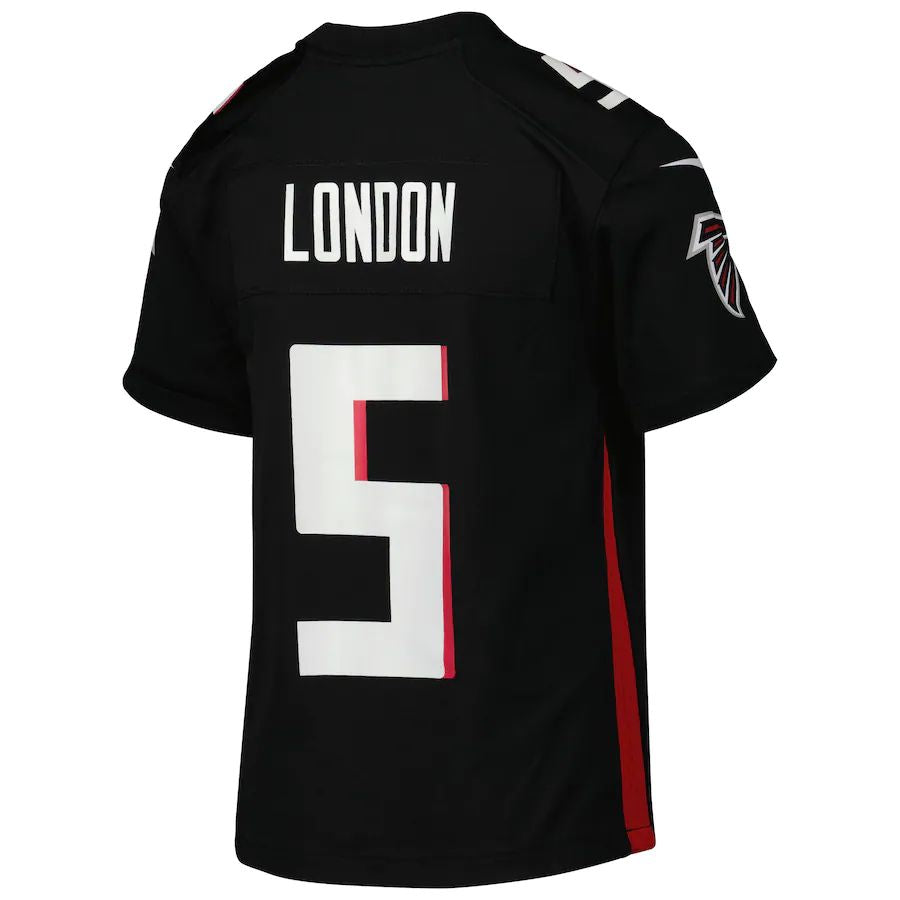 Custom #5 Black ATL Football Shirt Top