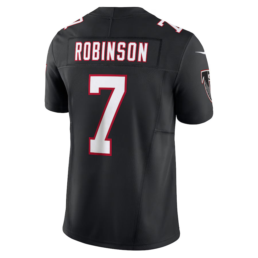 Custom #7 Black ATL Football Shirt Top