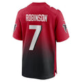 Custom #7 Red ATL Football Shirt Top