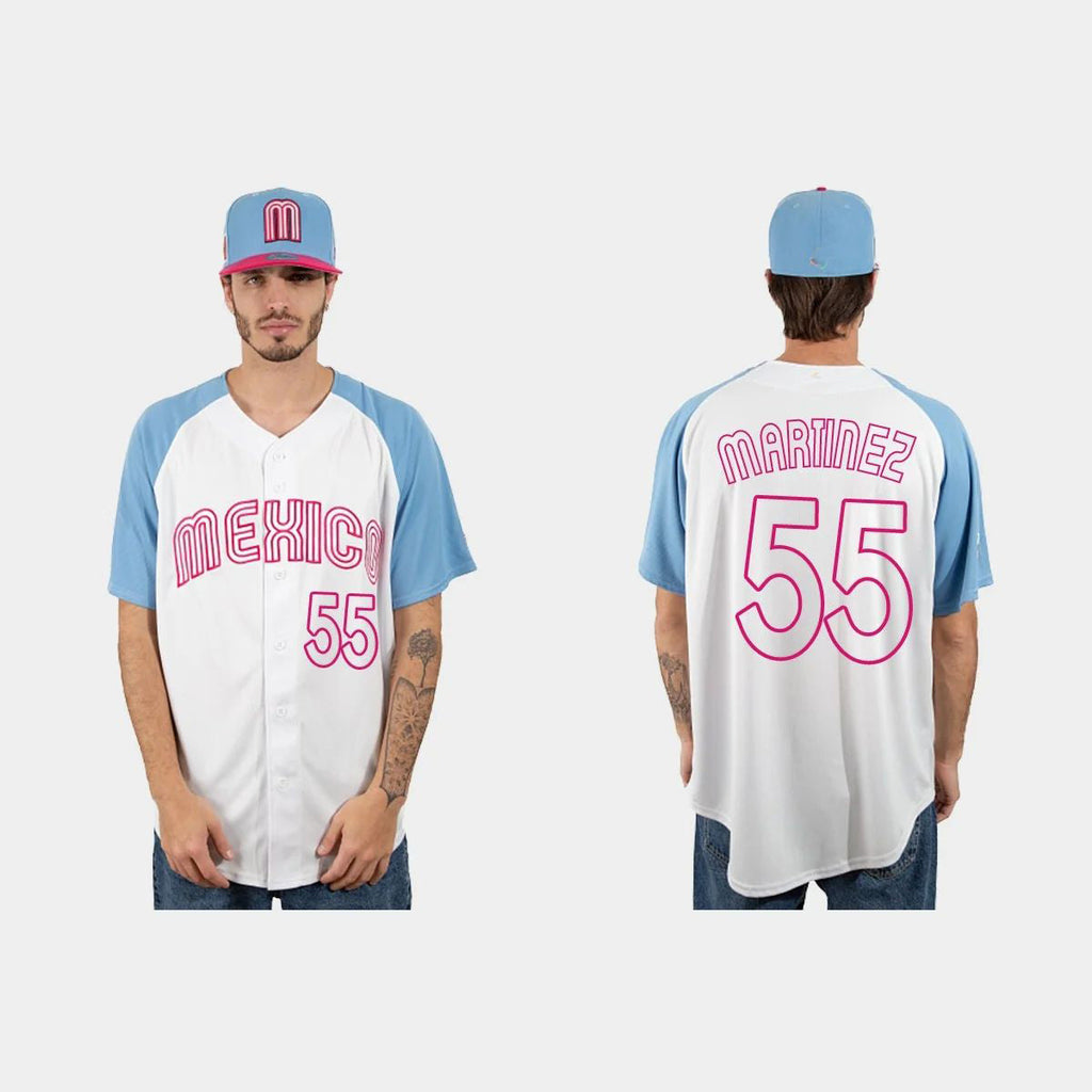 Custom #55 White 2023 Baseball Shirt Top