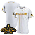 Custom White 2023 HOU Baseball Shirt Top