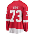 Custom #73 Red DET Hockey Shirt Top