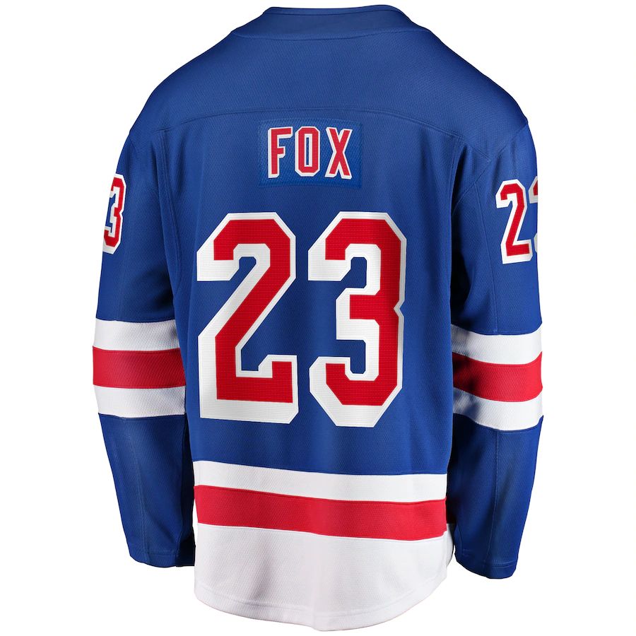 Custom #23 Blue Hockey Shirt Top