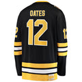Custom #12 Black BOS Hockey Shirt Top