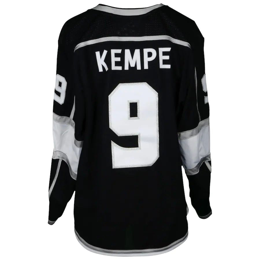 Custom #9 Black 2018 LAK Hockey Shirt Top