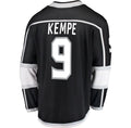 Custom #9 Black LAK Hockey Shirt Top