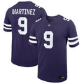 Custom #9 Purple Football Shirt Top
