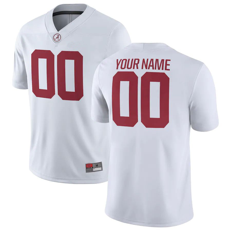 Custom White Football Shirt Top