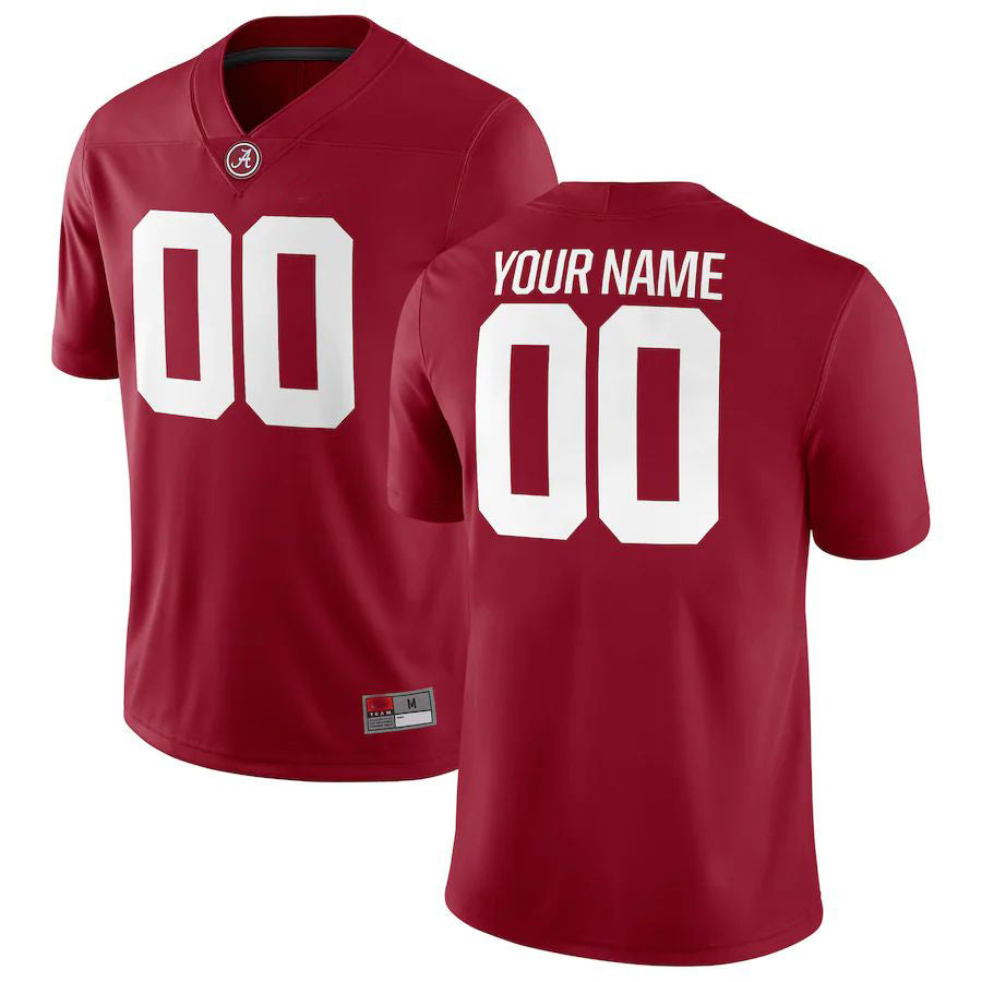 Custom Crimson Football Shirt Top