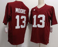 Custom #13 Red College Shirt Top