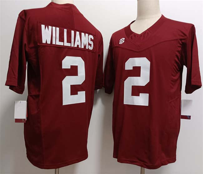Custom #2 Red Football Shirt Top