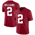 Custom #2 Red Football Shirt Top