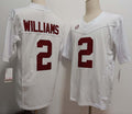 Custom #2 White Football Shirt Top
