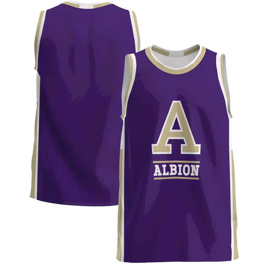 Custom Purple Basketball Shirt Top