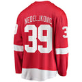 Custom #39 Red DET Hockey Shirt Top