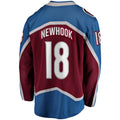 Custom #18 Burgundy COL Hockey Shirt Top
