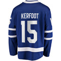 Custom #15 Blue TOR Hockey Shirt Top