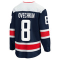 Custom #8 Navy 2020 WSH Hockey Shirt Top