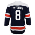 Custom #8 Navy 2020 WSH Hockey Shirt Top