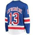 Custom #13 Blue Hockey Shirt Top