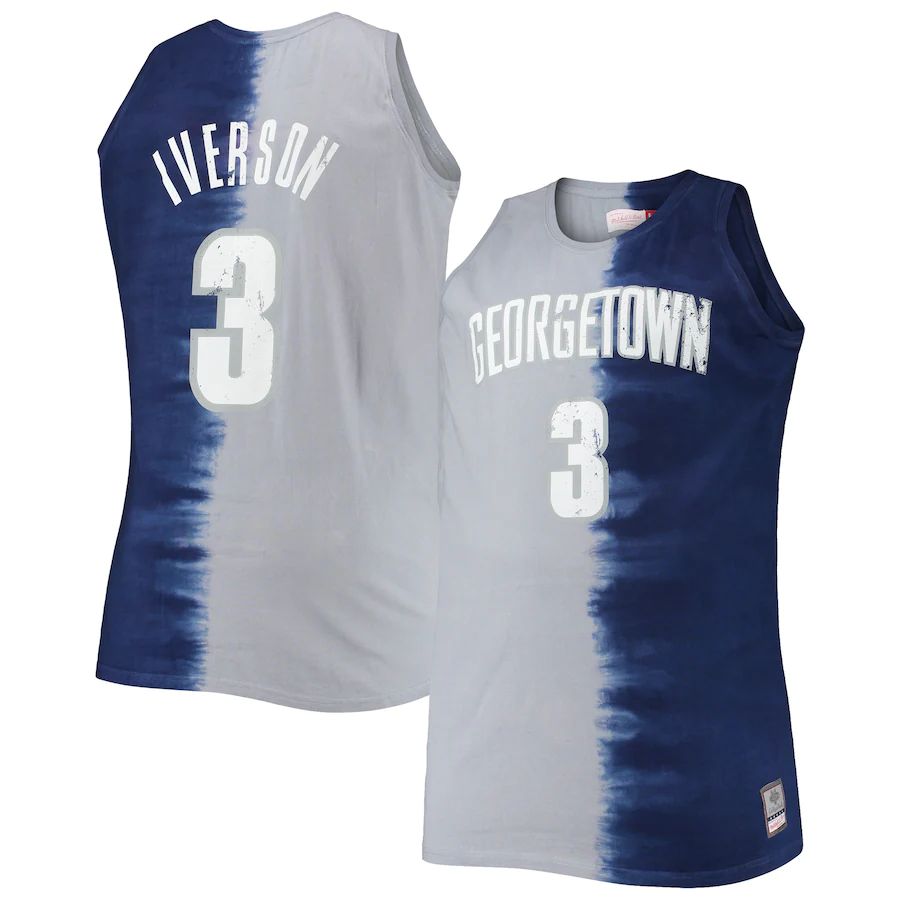Custom #3 Gray College Shirt Top