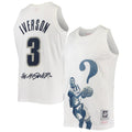 Custom #3 White College Shirt Top