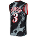 Custom #3 Black 2000 PHI Basketball Shirt Top