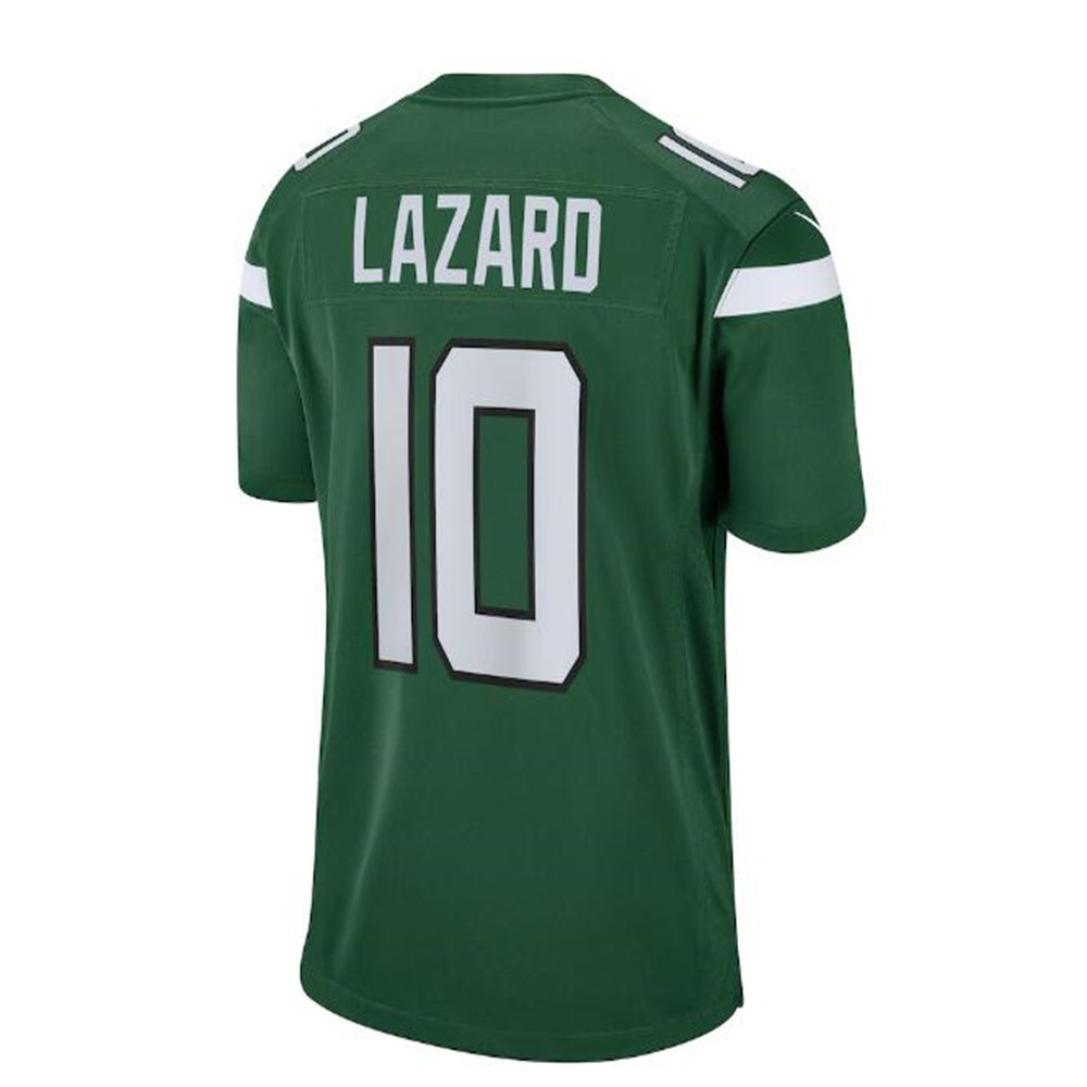 Custom #10 Green NYJ Football Shirt Top