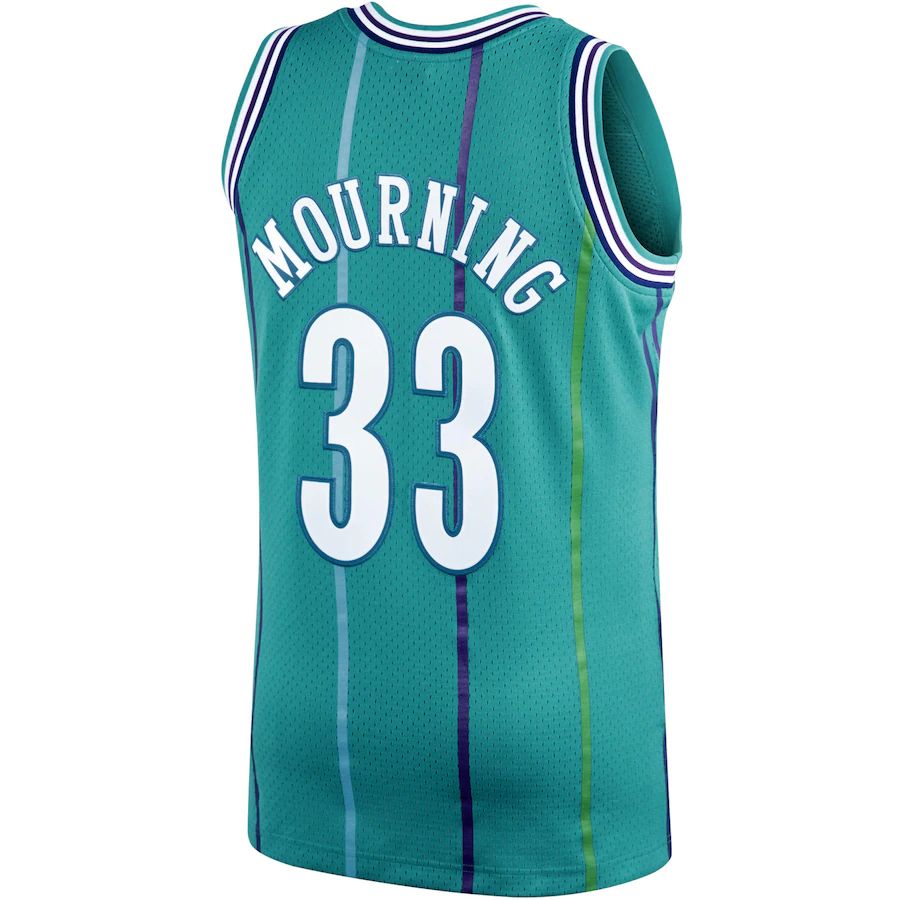 Custom #33 Teal 1992 CHA Basketball Shirt Top