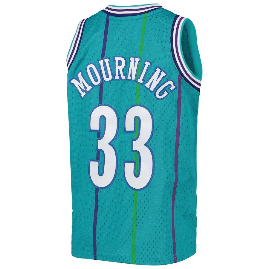 Custom #33 Teal 1992 CHA Basketball Shirt Top