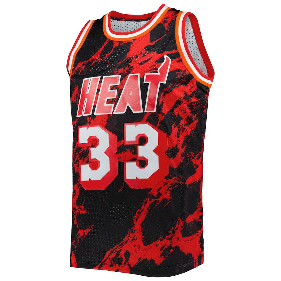 Custom #33 Black 1996 MIA Basketball Shirt Top