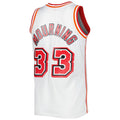 Custom #33 White 1996 MIA Basketball Shirt Top