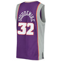 Custom #32 Purple 2002 PHX Basketball Shirt Top