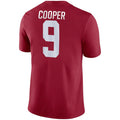 Custom #9 Crimson College Shirt Top