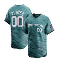 Custom Teal 2023 Baseball Shirt Top