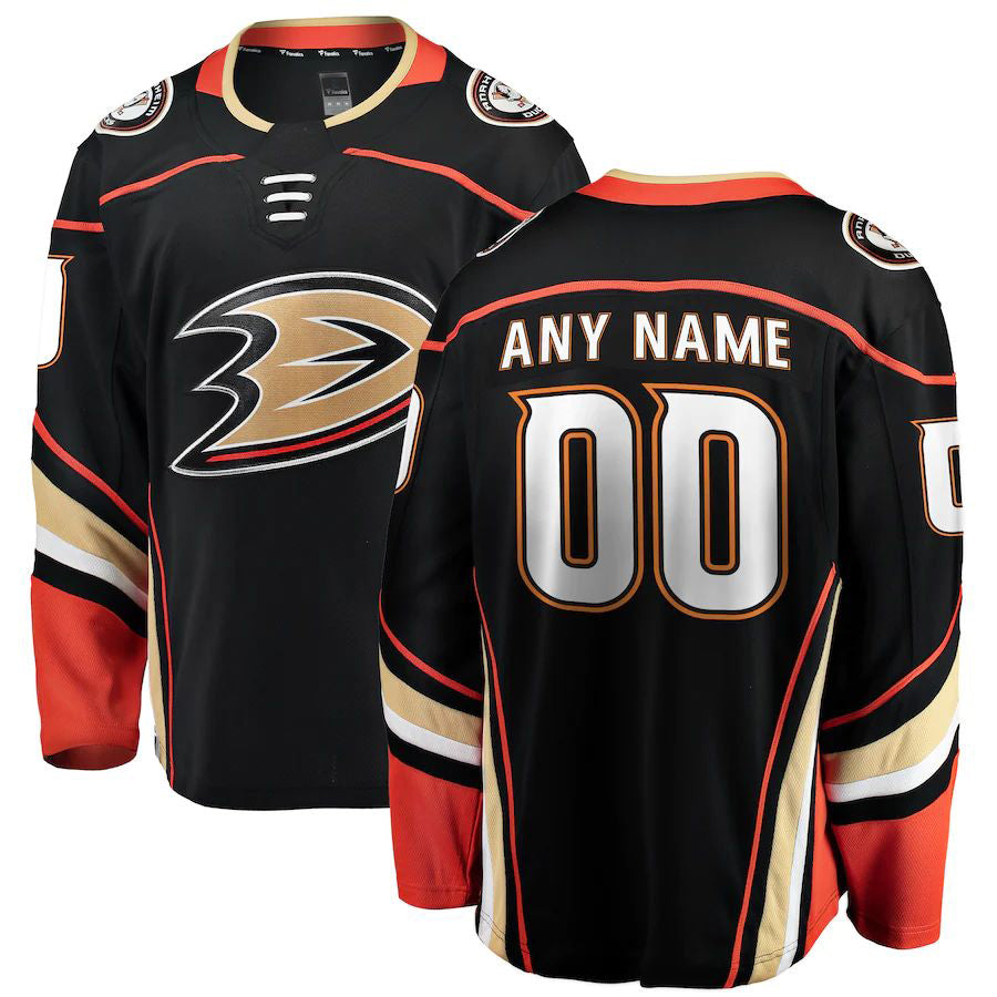 Custom Black Hockey Shirt Top