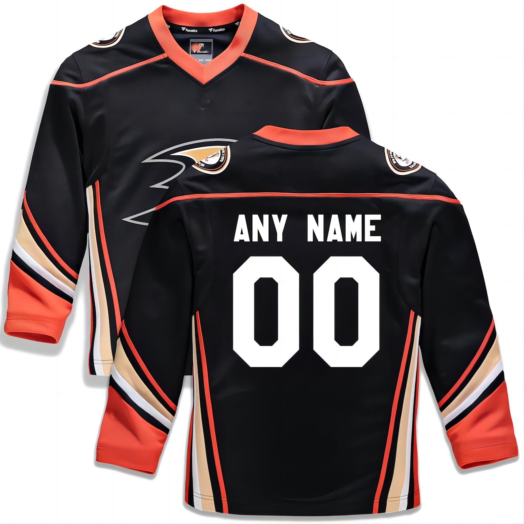 Custom Black Hockey Shirt Top