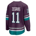 Custom #11 Purple Hockey Shirt Top