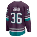 Custom #36 Purple Hockey Shirt Top