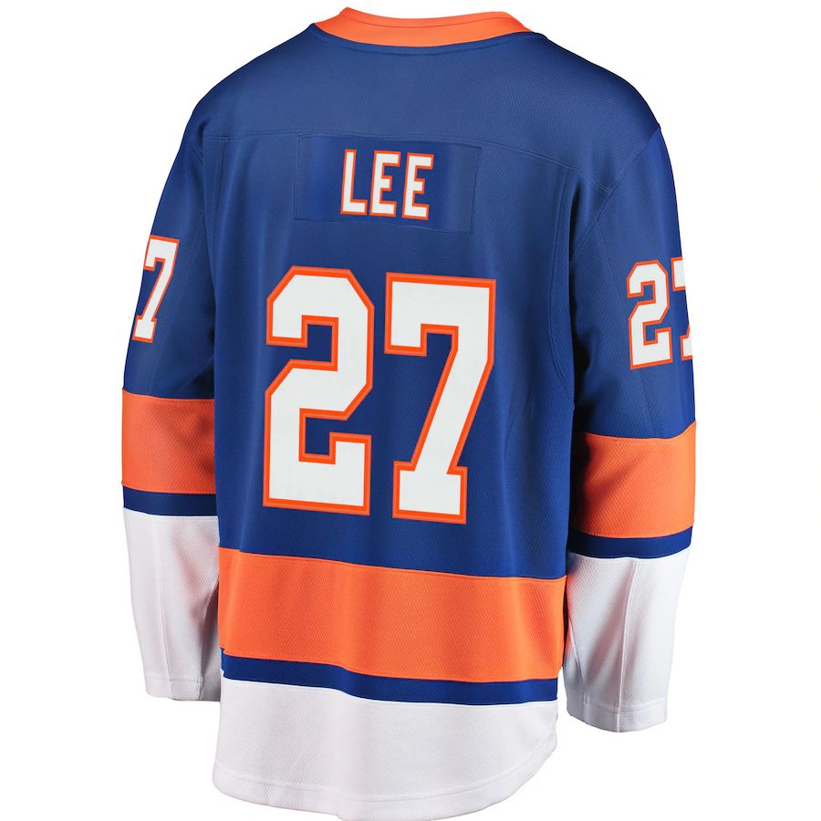 Custom #27 NYI Hockey Shirt Top