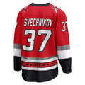 Custom #37 Red CAR Hockey Shirt Top