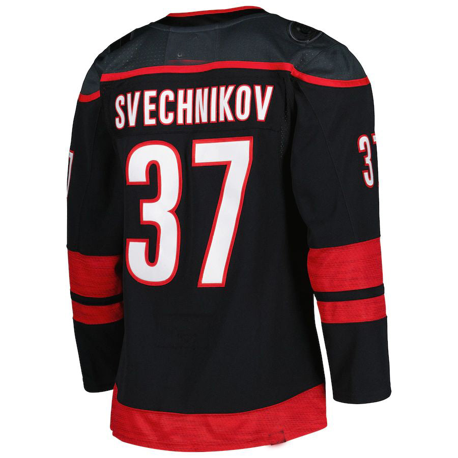 Custom #37 Black CAR Hockey Shirt Top
