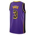 Custom #3 Purple 2022 LAL Basketball Shirt Top