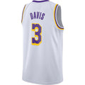 Custom #3 White 2020 LAL Basketball Shirt Top